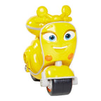 2 Pack Motorcycles Yellow & Blue Mini Figures Toy Vehicles for Kids 3+