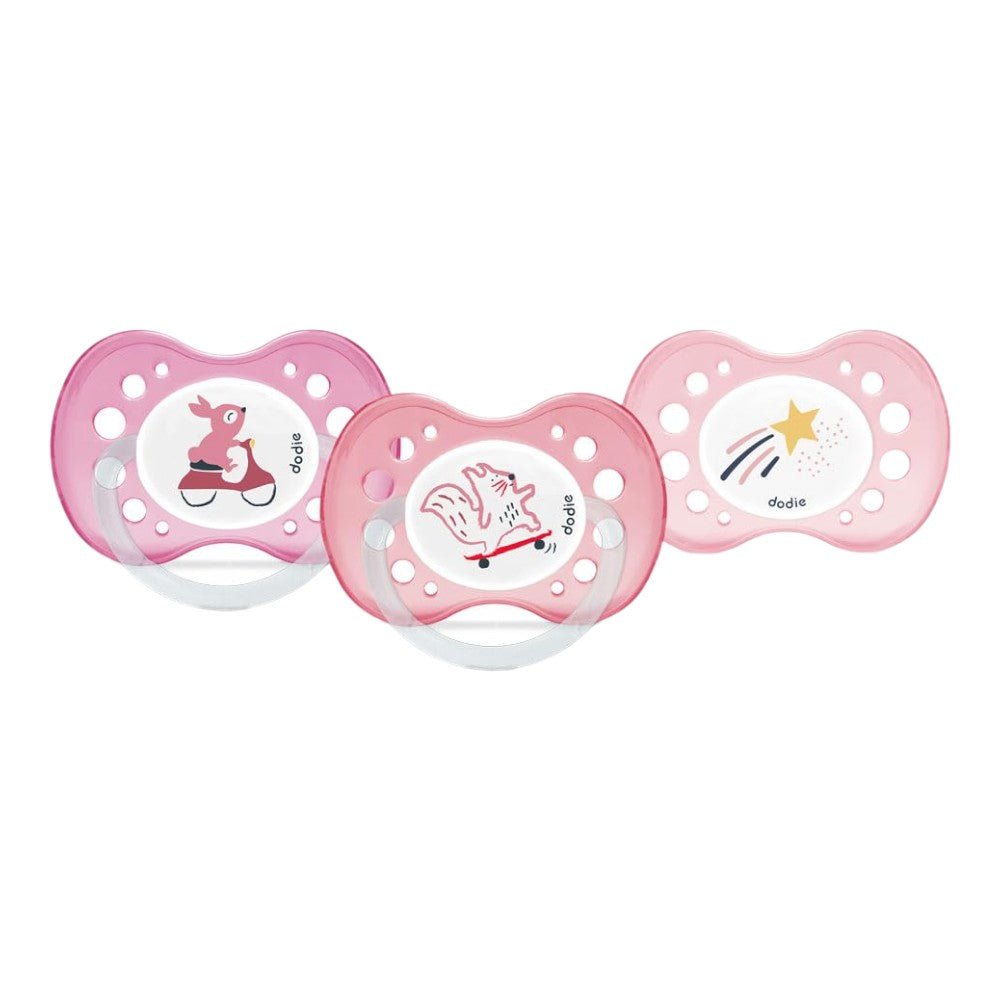 3-Pack Anatomic Pacifier Set 18M+ with Ventilated Shields