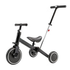 3-in-1 Adjustable Toddler Tricycle with Removable Pedals & Seat
