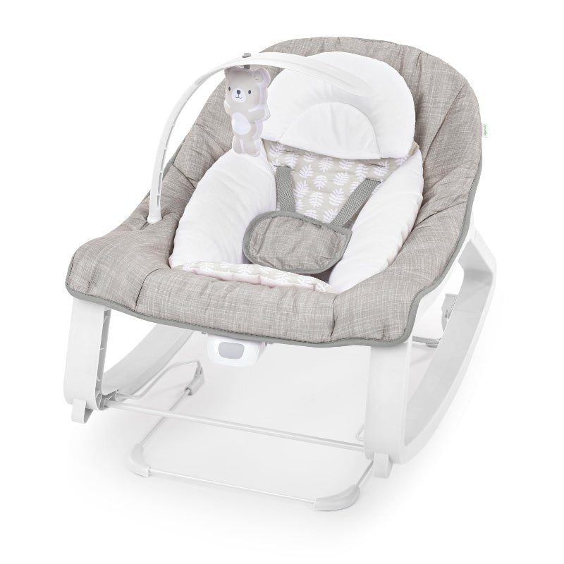 3-in-1 Baby Bouncer, Rocker & Toddler Seat with Vibration and Toy