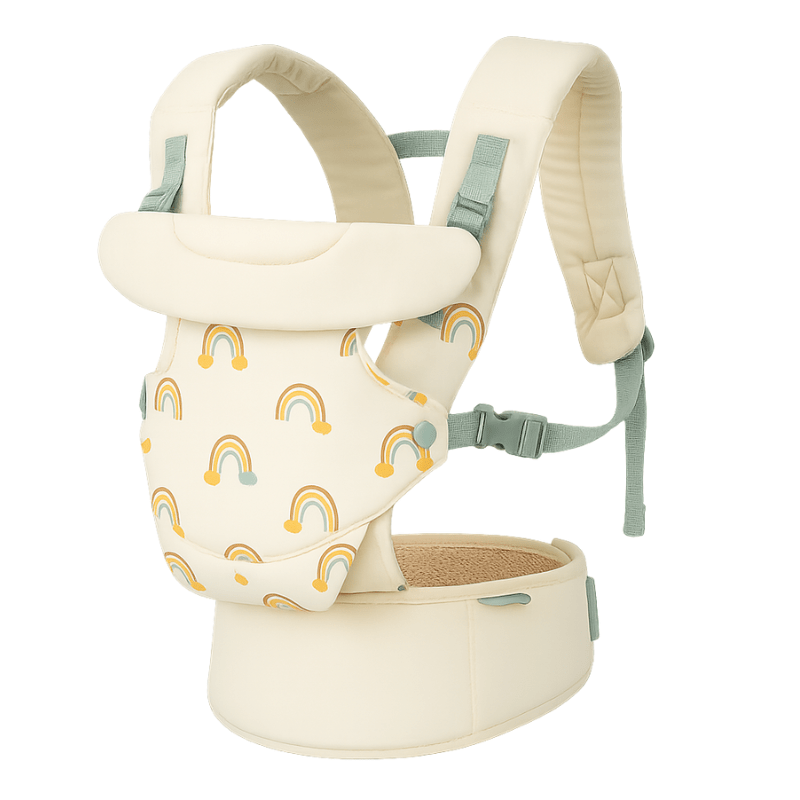4 in 1 Baby Carrier Ergonomic M Position Adjustable Straps Waist Belt