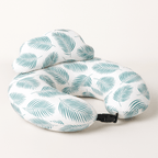 Adjustable Nursing Pillow with C-Shaped Design With Waist Strap