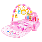 Baby Activity Gym with Kick Piano, Hanging Toys 0-36 Months Blue/Pink