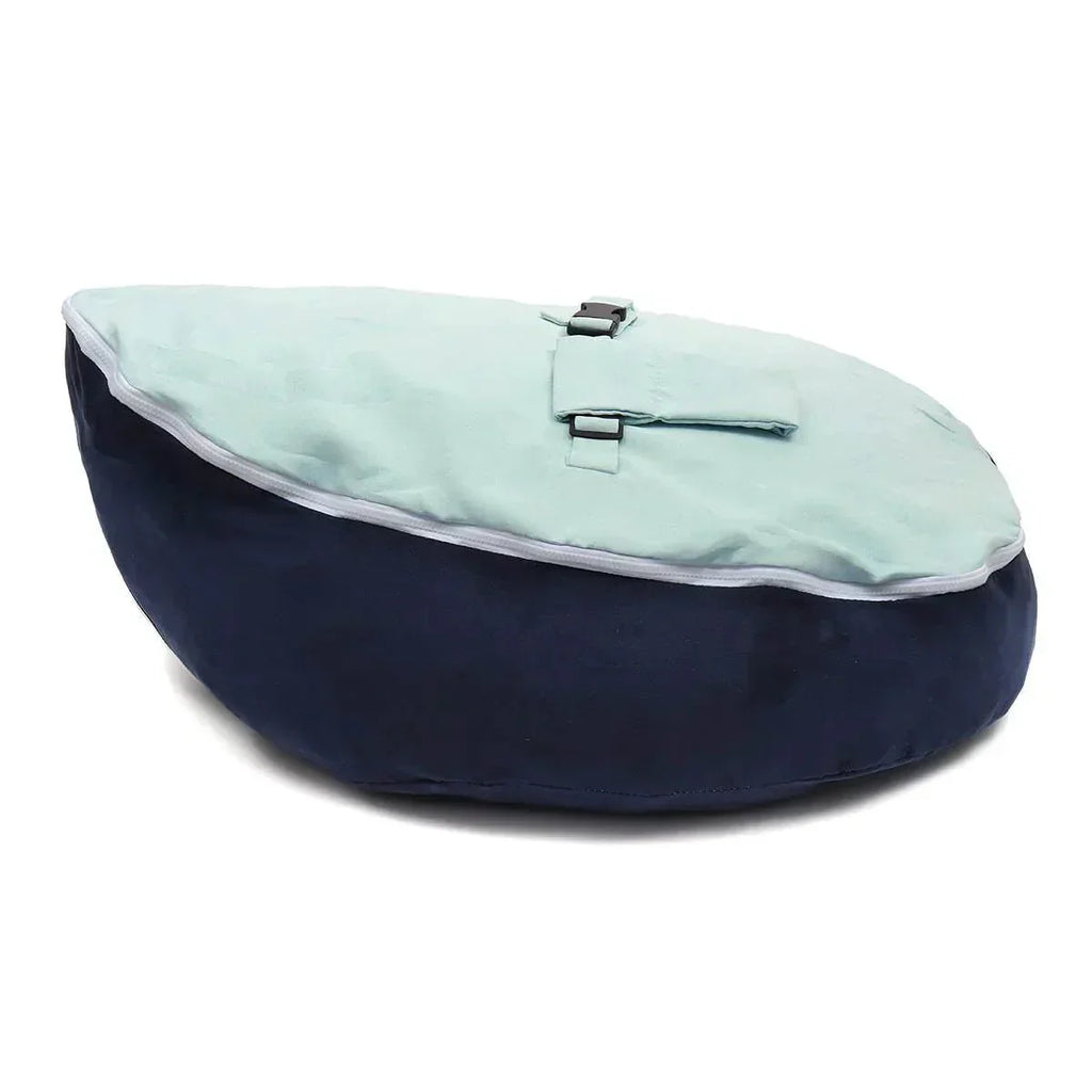 Baby Bean Bag Lounger with Adjustable Support Harness, Washable Cover