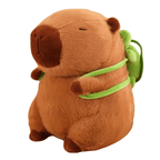 Capybara Plush Strawberry Hat or Turtle Backpack, Cotton 15.7 inches