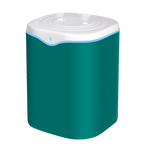 Cold Mist Humidifier 2L, USB Air Purifier for Bedroom, Green & White