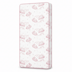 Crib Mattress with 5 Inch Fiber Core And Waterproof Vinyl Cover