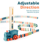 Electric Domino Train – Automatic Domino Placement with Lights