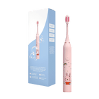 Electric Toothbrush Kids with Bear, Giraffe, Crocodile Rabbit Design