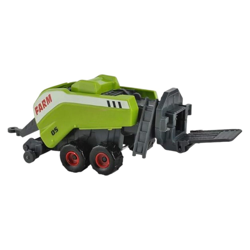 Farm Toy Set 6 Agricultural Vehicles, Trailers & Equipment for Kids