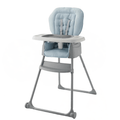 Fast-Folding High Chair & 5-in-1 Convertible, Washable with Wheels