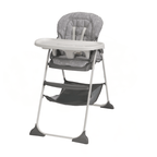 Fast-Folding High Chair & 5-in-1 Convertible, Washable with Wheels