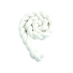 Handwoven Braided Crib Bumper – Soft Protective Cushion for Babies