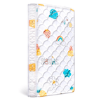 High-Density Memory Foam Crib Mattress with Cotton Cover for 0–5 Years