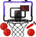 Kids’ Basketball Hoop with Electronic Scoreboard and 3 Balls