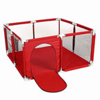 Large Baby Playpen 72x48in with Breathable Mesh and Barrier
