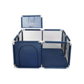 Large Baby Playpen 72x48in with Breathable Mesh and Barrier