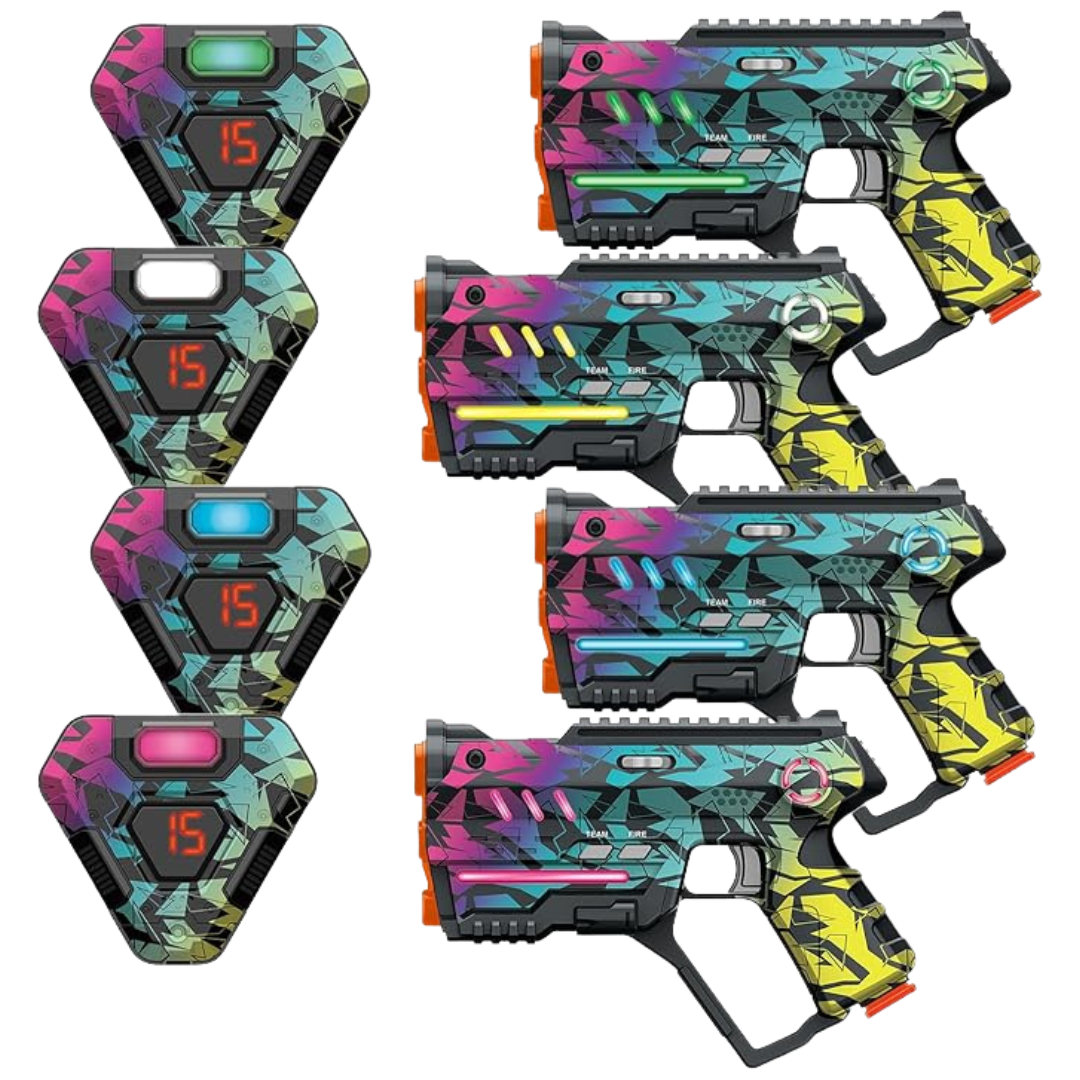 Laser Tag Game Sets for Kids & Families Indoor Outdoor Play Fun
