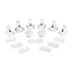 Magnetic Child Locks 6 Pack, Adhesive & Hidden Cabinet Latches