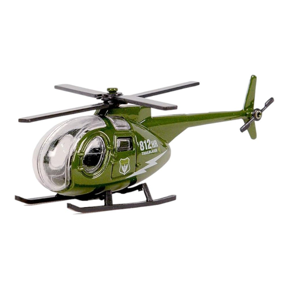Military Vehicles Set 6 Mini Army Toys Tank, Helicopter and More