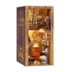 Miniature Wooden Book Nook Shelf Two Styles for DIY Display
