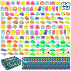 Mochi Squishy Toys – Soft Mini Squeeze Animals Pack in Individual Bags