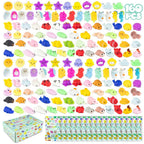 Mochi Squishy Toys – Soft Mini Squeeze Animals Pack in Individual Bags