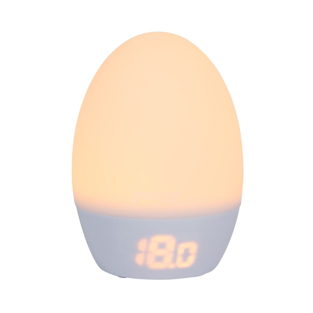 Multifunctional Silicone Night Light with Thermometer & USB Power