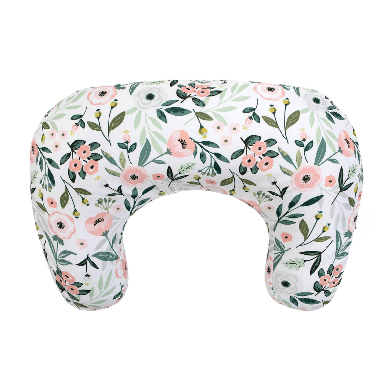 Nursing Pillow with Higher Cushion, Flexible Fill, and Washable Cover