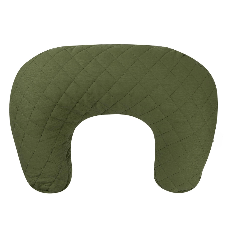 Nursing Pillow with Higher Cushion, Flexible Fill, and Washable Cover