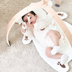 Play Arch Baby Gym with Hanging Toys, Multi-Texture Attachments
