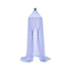 Round Crib Canopy with Dome Top, Mesh Curtain for Baby Nursery Decor