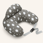 Wraparound Nursing Pillow with Safety Edge And Adjustable Strap