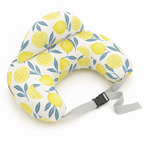 Wraparound Nursing Pillow with Safety Edge And Adjustable Strap